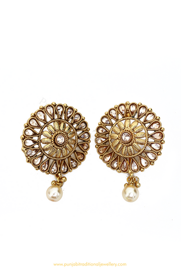 Antique Gold Finished Studs By PTJ